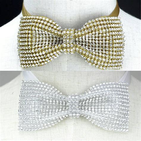 bow tie versace 16000|Crystal Bow Tie .